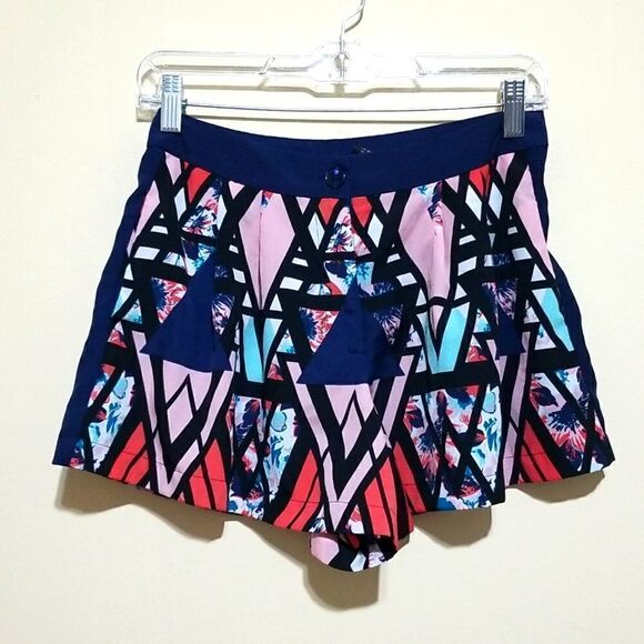 Fire Los Angeles Blue Multicolored Shorts Sz Small - Picture 3 of 7